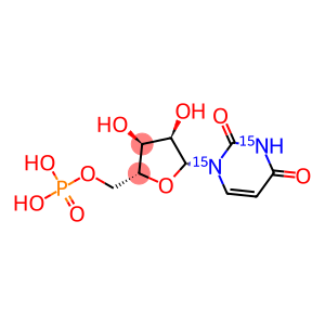 Uridine 5'-Monophosphate-15N2