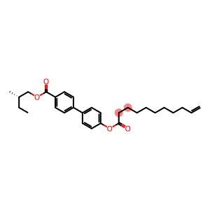 10-Undecenoic acid 4'-[[(S)-2-methylbutoxy]carbonyl]biphenyl-4-yl ester