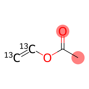 VINYL-13C2 ACETATE (STAB. W HYDRO.) 99.2%