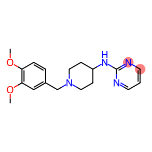 2-[(1-Veratryl-4-piperidinyl)amino]pyrimidine