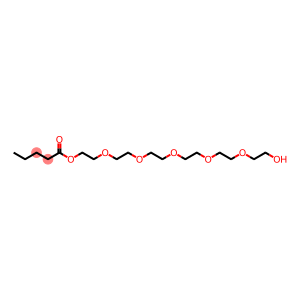 Valeric acid 2-[2-[2-[2-[2-(2-hydroxyethoxy)ethoxy]ethoxy]ethoxy]ethoxy]ethyl ester