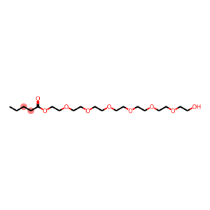 Valeric acid 2-[2-[2-[2-[2-[2-(2-hydroxyethoxy)ethoxy]ethoxy]ethoxy]ethoxy]ethoxy]ethyl ester