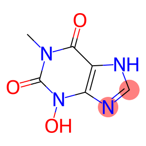 XANTHINE,3-HYDROXY-1-METHYL-