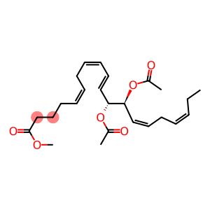 (5Z,8Z,10E,12R,13S,14Z,17Z)-12,13-Diacetoxy-5,8,10,14,17-icosapentaenoic acid methyl ester