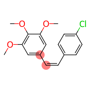 (Z)-3,4,5-Trimethoxy-4'-chlorostilbene