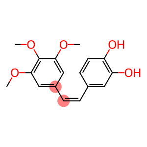 (Z)-3,4,5-Trimethoxy-3',4'-dihydroxystilbene