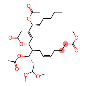 (5Z,8S,9R,10E,12S)-9,12-Diacetoxy-8-[(1S)-1-acetoxy-3,3-dimethoxypropyl]-5,10-heptadecadienoic acid methyl ester