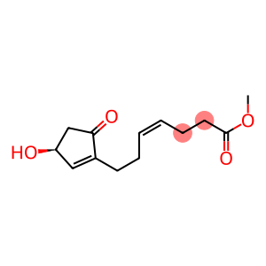 (Z)-7-[(S)-3-Hydroxy-5-oxo-1-cyclopenten-1-yl]-4-heptenoic acid methyl ester