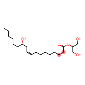 (9Z,12R)-12-Hydroxy-9-octadecenoic acid 1,3-dihydroxypropan-2-yl ester