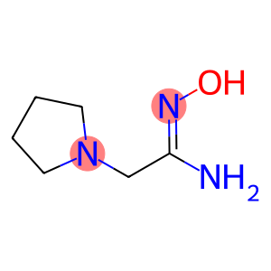 (1Z)-N'-hydroxy-2-pyrrolidin-1-ylethanimidamide