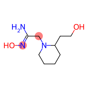 (1Z)-N'-hydroxy-2-[2-(2-hydroxyethyl)piperidin-1-yl]ethanimidamide