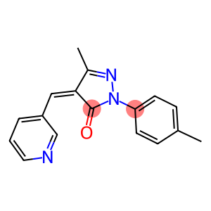 (4Z)-5-METHYL-2-(4-METHYLPHENYL)-4-(PYRIDIN-3-YLMETHYLENE)-2,4-DIHYDRO-3H-PYRAZOL-3-ONE