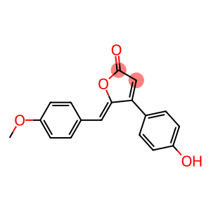 (5Z)-5-(4-Methoxybenzylidene)-4-(4-hydroxyphenyl)furan-2(5H)-one