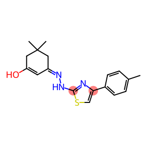 (1Z)-3-HYDROXY-5,5-DIMETHYLCYCLOHEX-2-EN-1-ONE [4-(4-METHYLPHENYL)-1,3-THIAZOL-2-YL]HYDRAZONE