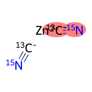 Zinc  cyanide-13C2,  15N2