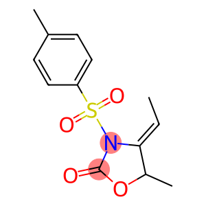 (Z)-4-Ethylidene-5-methyl-3-(4-methylphenylsulfonyl)oxazolidin-2-one