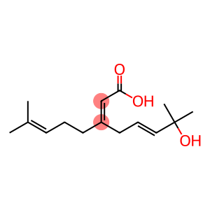 (2Z,5E)-7-Hydroxy-3-(4-methyl-3-pentenyl)-7-methyl-2,5-octadienoic acid