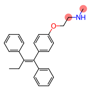 {(Z)-2-[4-(1,2-DIPHENYLBUT-1-EN-1-YL)PHENOXY]ETHYL}METHYLAZANE