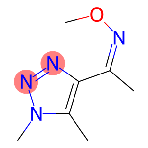 (1Z)-1-(1,5-DIMETHYL-1H-1,2,3-TRIAZOL-4-YL)ETHANONE O-METHYLOXIME