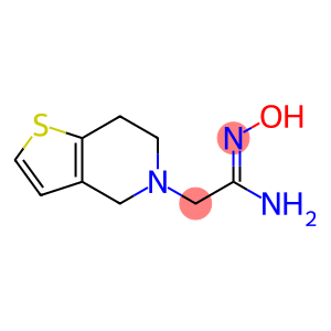 (1Z)-2-(6,7-dihydrothieno[3,2-c]pyridin-5(4H)-yl)-N'-hydroxyethanimidamide