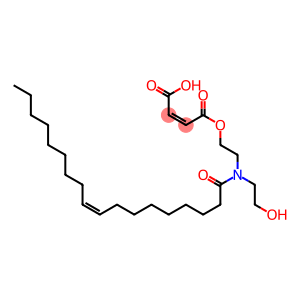 (Z)-2-Butenedioic acid hydrogen 1-[2-[(2-hydroxyethyl)[(Z)-1-oxo-9-octadecenyl]amino]ethyl] ester