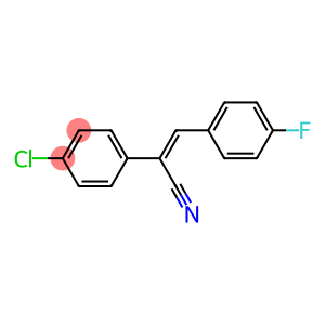 (Z)-2-(4-CHLOROPHENYL)-3-(4-FLUOROPHENYL)ACRYLONITRILE