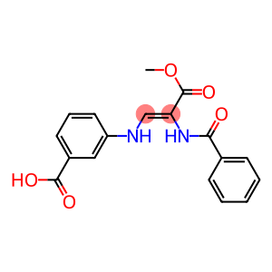 (Z)-3-[(3-Carboxyphenyl)amino]-2-(benzoylamino)acrylic acid 1-methyl ester