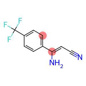 (Z)-3-AMINO-3-[4-(TRIFLUOROMETHYL)PHENYL]-2-PROPENENITRILE