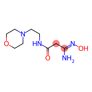 (3Z)-3-amino-3-(hydroxyimino)-N-(2-morpholin-4-ylethyl)propanamide