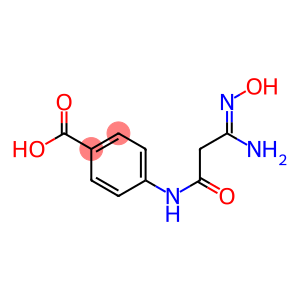 4-{[(3Z)-3-amino-3-(hydroxyimino)propanoyl]amino}benzoic acid