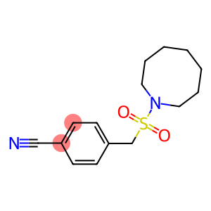 4-[(azocane-1-sulfonyl)methyl]benzonitrile