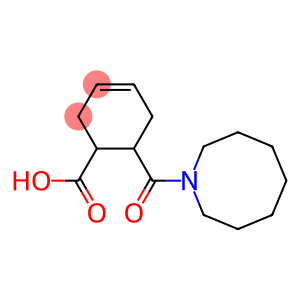 6-(azocan-1-ylcarbonyl)cyclohex-3-ene-1-carboxylic acid