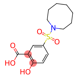 5-(azocane-1-sulfonyl)-2-hydroxybenzoic acid