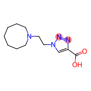 1-[2-(azocan-1-yl)ethyl]-1H-1,2,3-triazole-4-carboxylic acid