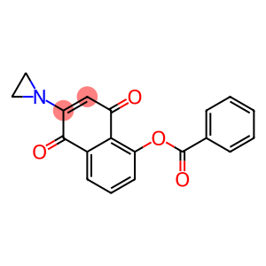 2-(1-Aziridinyl)-5-benzoyloxy-1,4-naphthoquinone