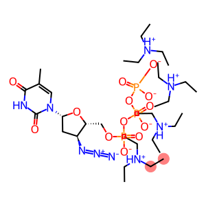 3'-Azido-3'-deoxythymidine 5'-triphosphate triethyammonium salt