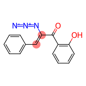 2-Azido-1-(o-hydroxyphenyl)-3-phenyl-2-propen-1-one