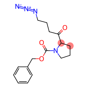 2-(4-Azido-1-oxobutyl)pyrrolidine-1-carboxylic acid benzyl ester