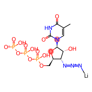 3'-AZIDO-3'-DEOXYTHYMIDINE-5'-TRIPHOSPHATE LITHIUM SALT