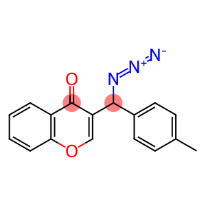 3-[AZIDO(4-METHYLPHENYL)METHYL]-4H-CHROMEN-4-ONE