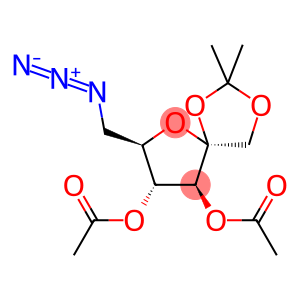 5-AZIDO-5-DEOXY-3,4-DI-O-ACETYL-1,2-O-ISOPROPYLIDENE-BETA-D-FRUCTOSE