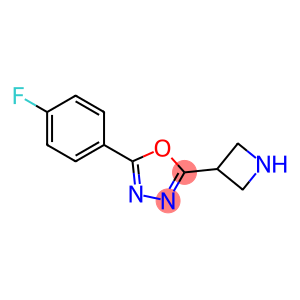 2-Azetidin-3-yl-5-(4-fluoro-phenyl)-[1,3,4]oxadiazole