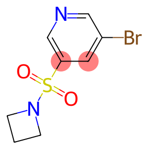 3-(azetidin-1-ylsulfonyl)-5-broMopyridine