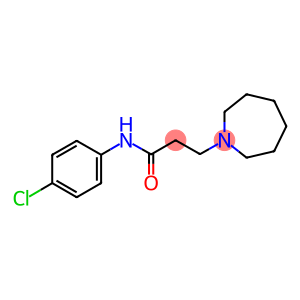 3-(1-azepanyl)-N-(4-chlorophenyl)propanamide