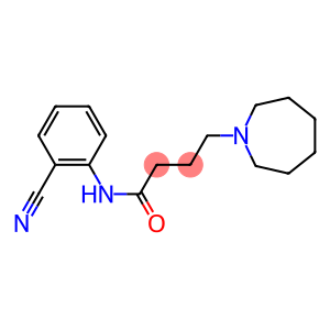 4-(azepan-1-yl)-N-(2-cyanophenyl)butanamide