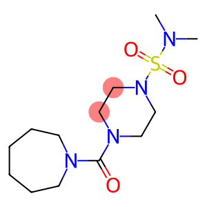 4-(1-azepanylcarbonyl)-N,N-dimethyl-1-piperazinesulfonamide