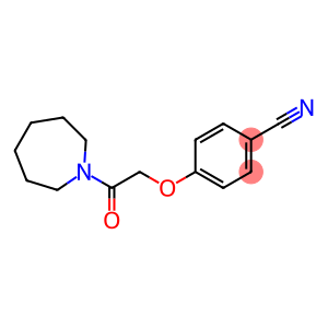 4-(2-azepan-1-yl-2-oxoethoxy)benzonitrile