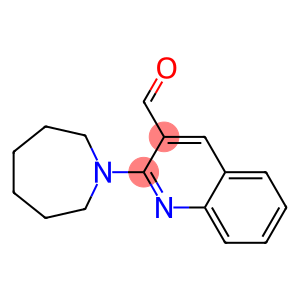 2-(azepan-1-yl)quinoline-3-carbaldehyde