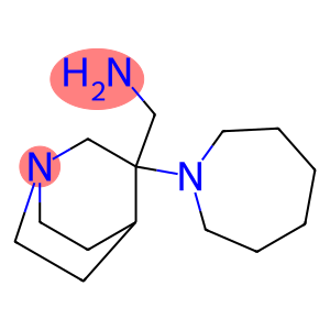 [3-(azepan-1-yl)-1-azabicyclo[2.2.2]octan-3-yl]methanamine