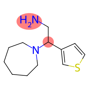 2-azepan-1-yl-2-thien-3-ylethanamine